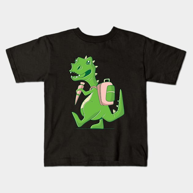 Dino Kid Kids T-Shirt by Urban_Vintage